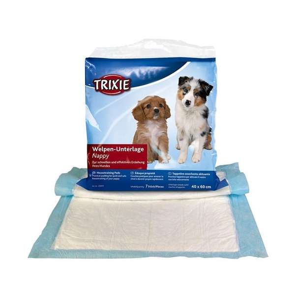 Trixie Welpen Unterlage Nappy Stubenrein 60x60cm...