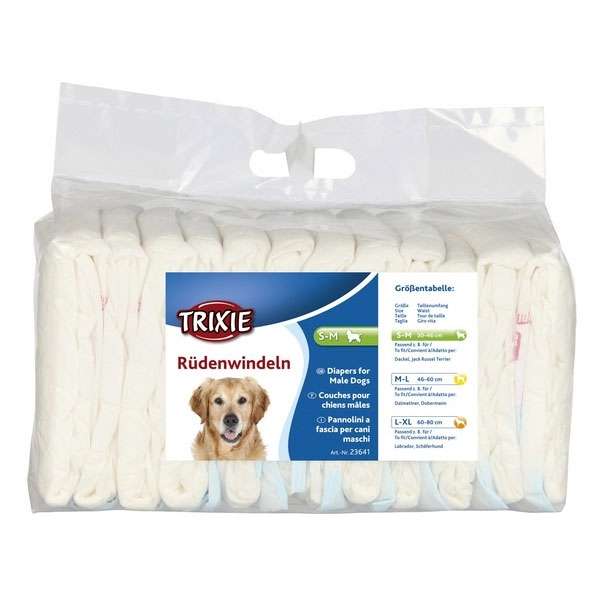 Trixie Hundewindeln für Rüden – L-XL