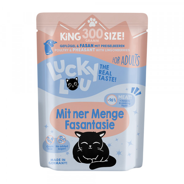 LuckyLou Lifestage Adult Geflügel+Fasan 300g