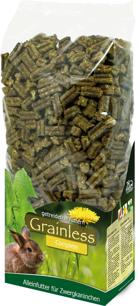JR Grainless Complete Zwergkaninchen 3,5kg