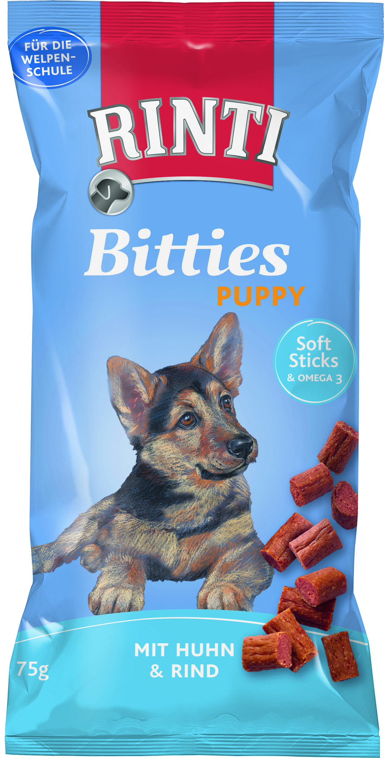 Rinti BittiesPuppy Huhn + Rind 75g