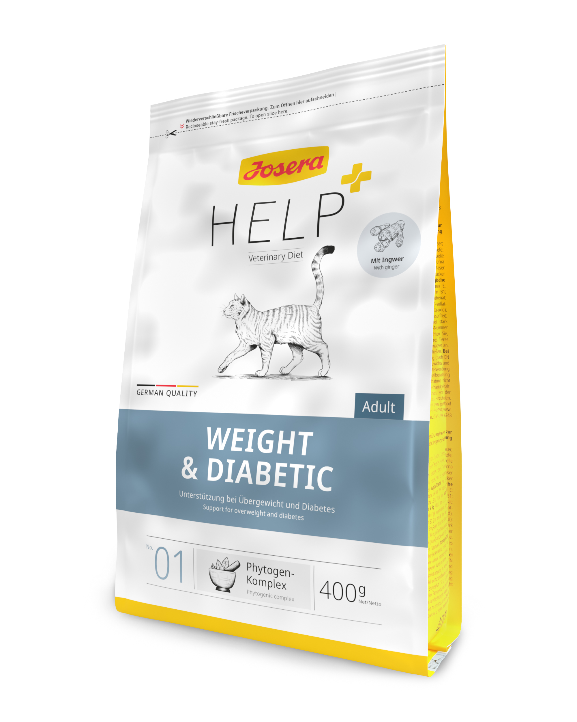 JoseraCat Vet Weight + Diabetic 400g