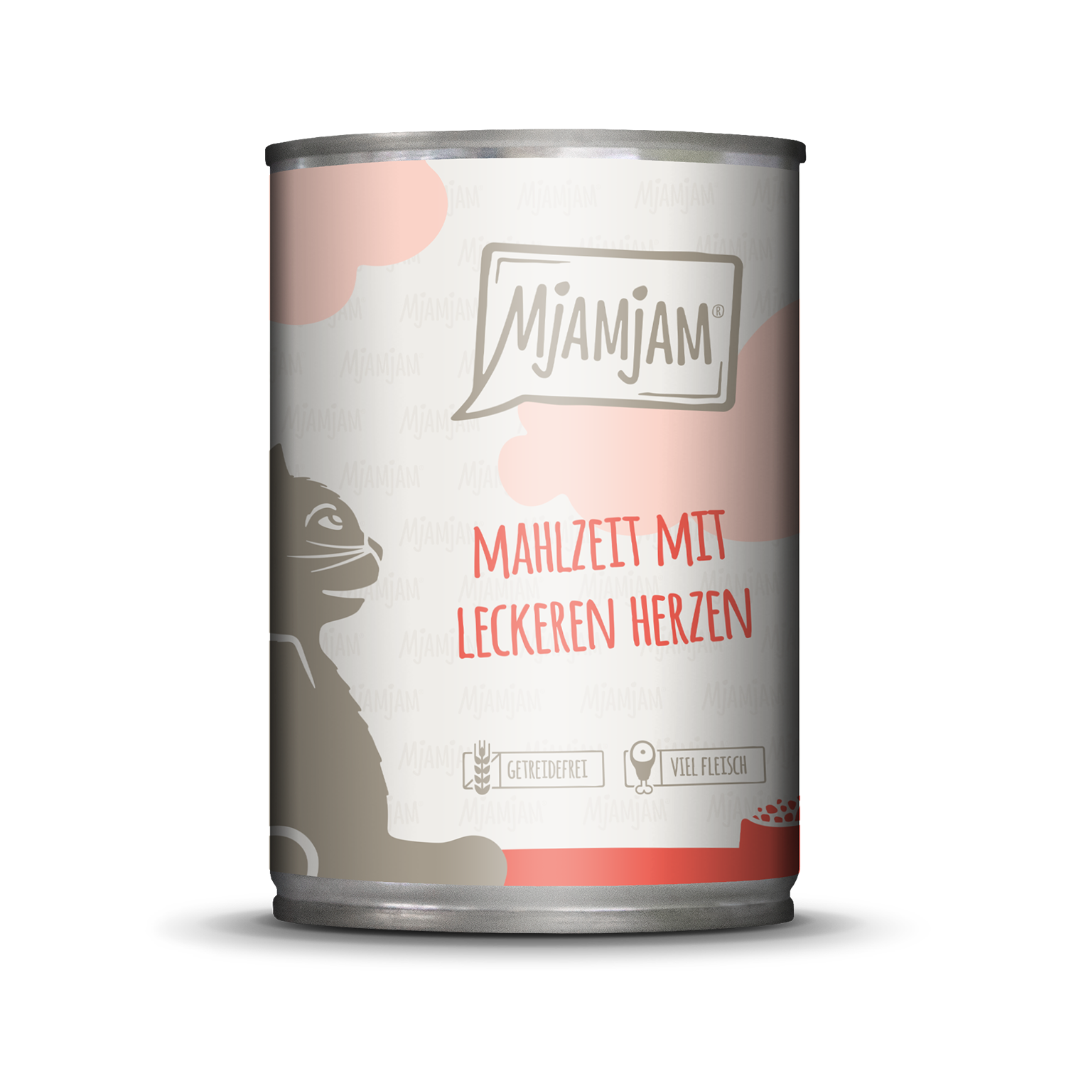 MjAMjAM Katze Mahlzeit Herzen 400g