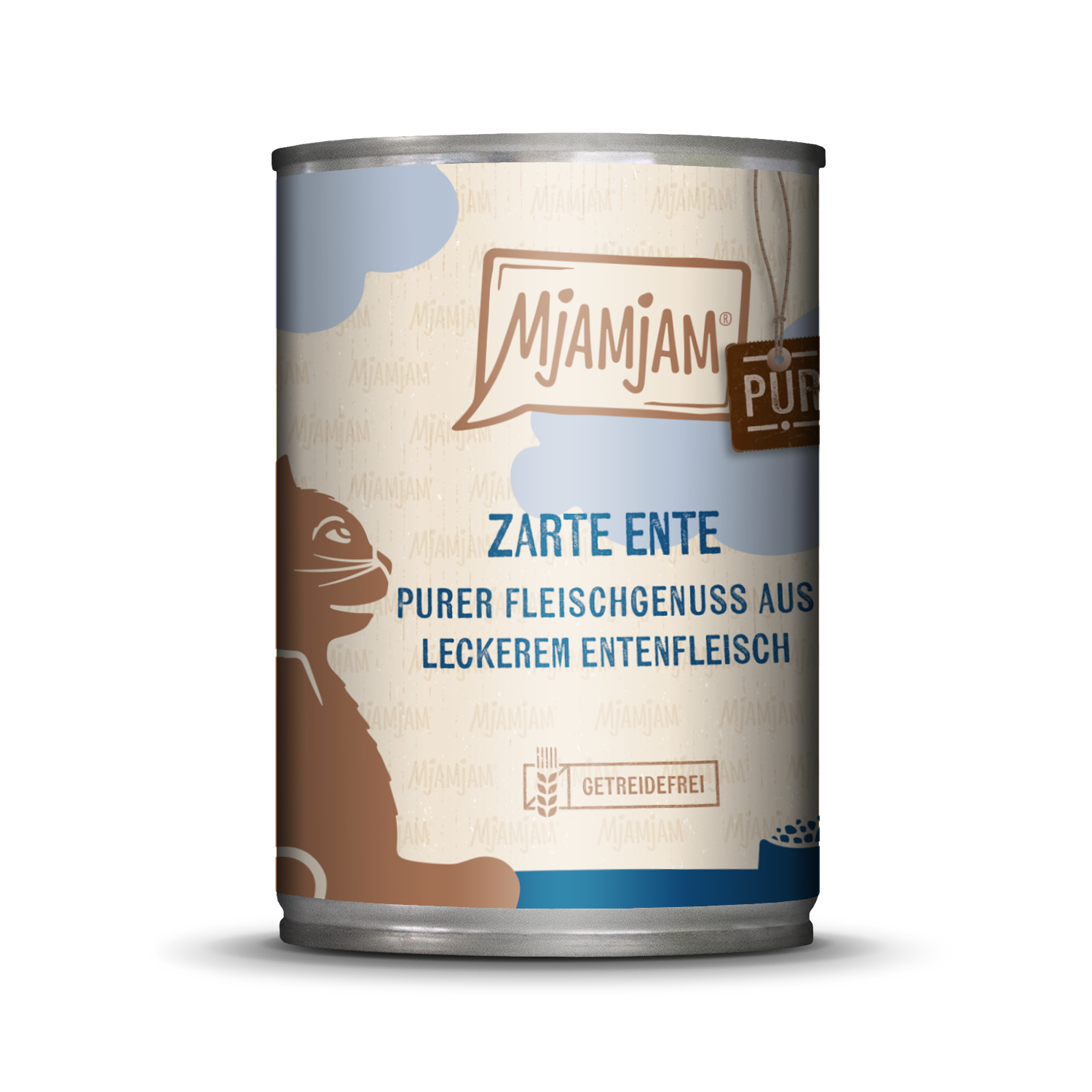 MjAMjAM Katze Ente pur 400g