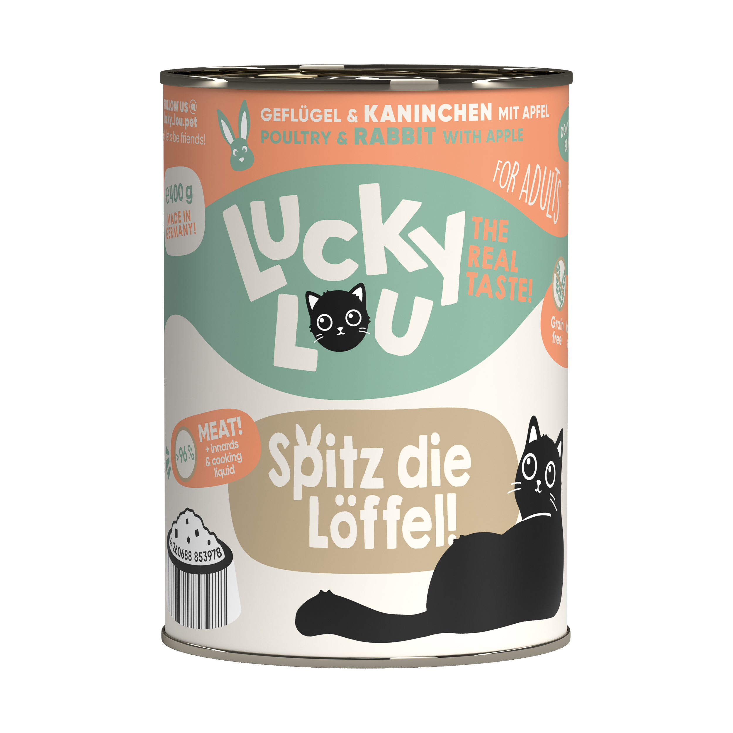 LuckyLou Lifestage Geflügel+Kaninchen 400g