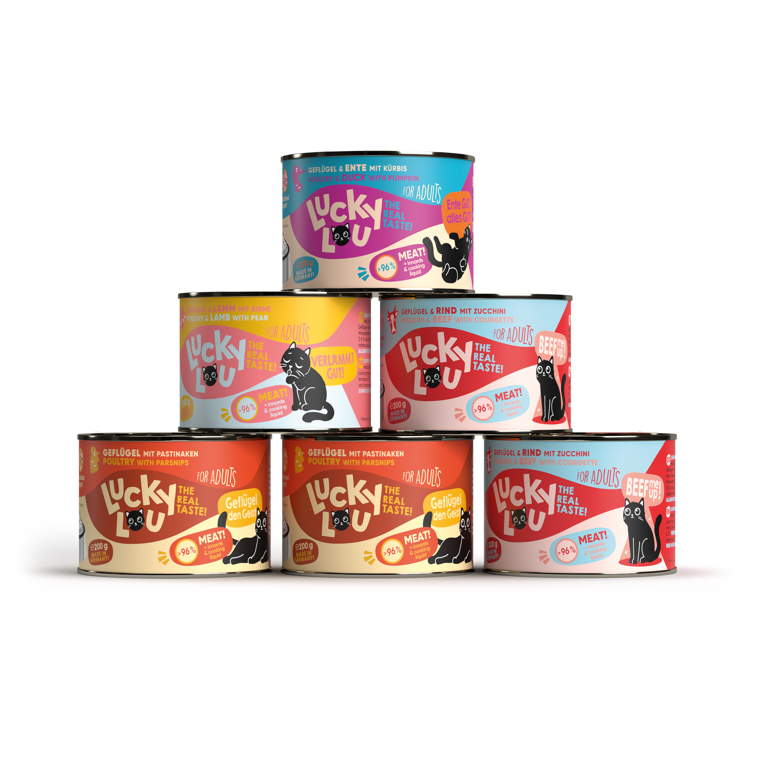 LuckyLou Lifestage Tasty-Mix 6x200g