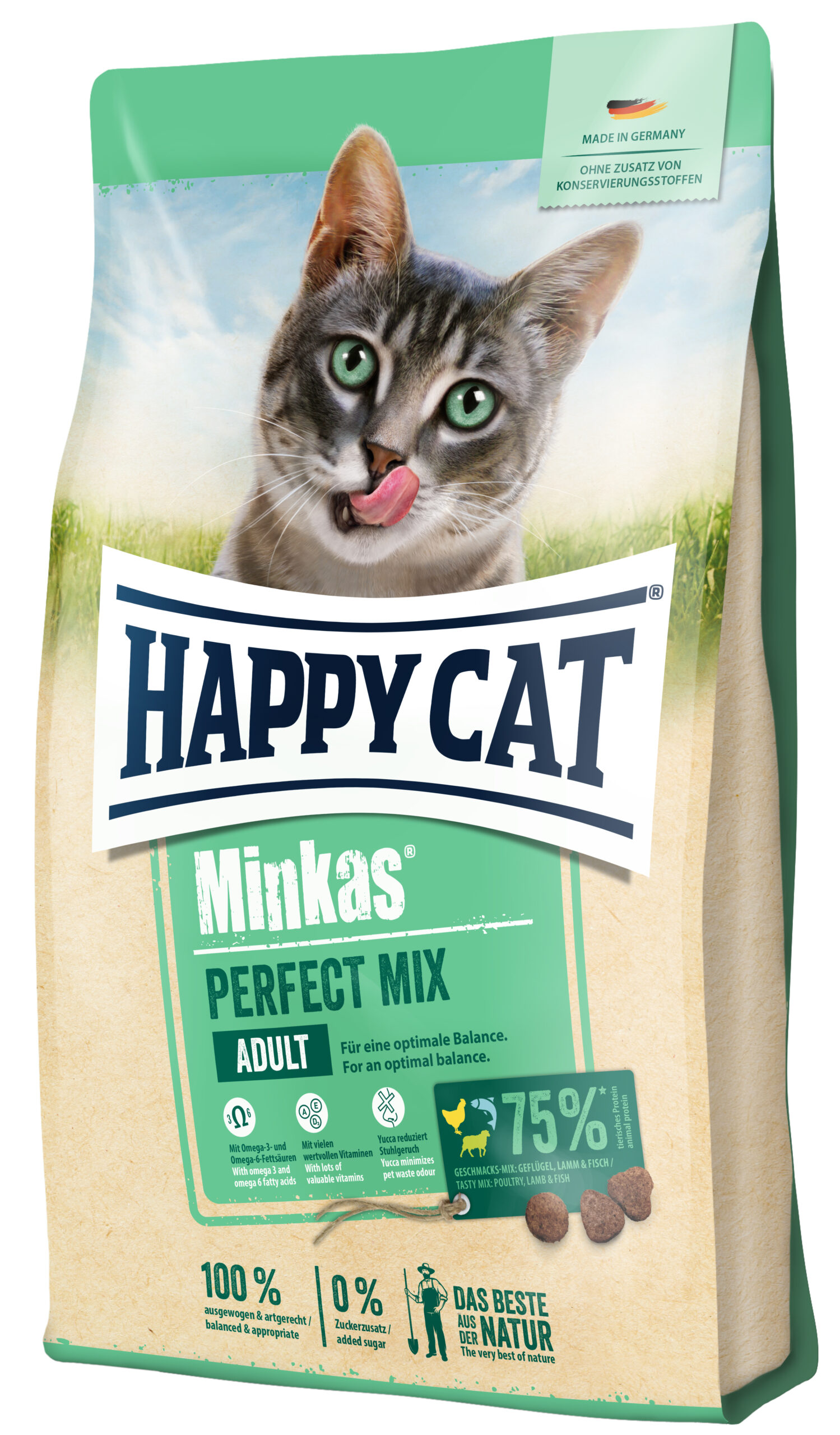 Happy Cat Minkas Perfekt Mix Geflügel 4kg