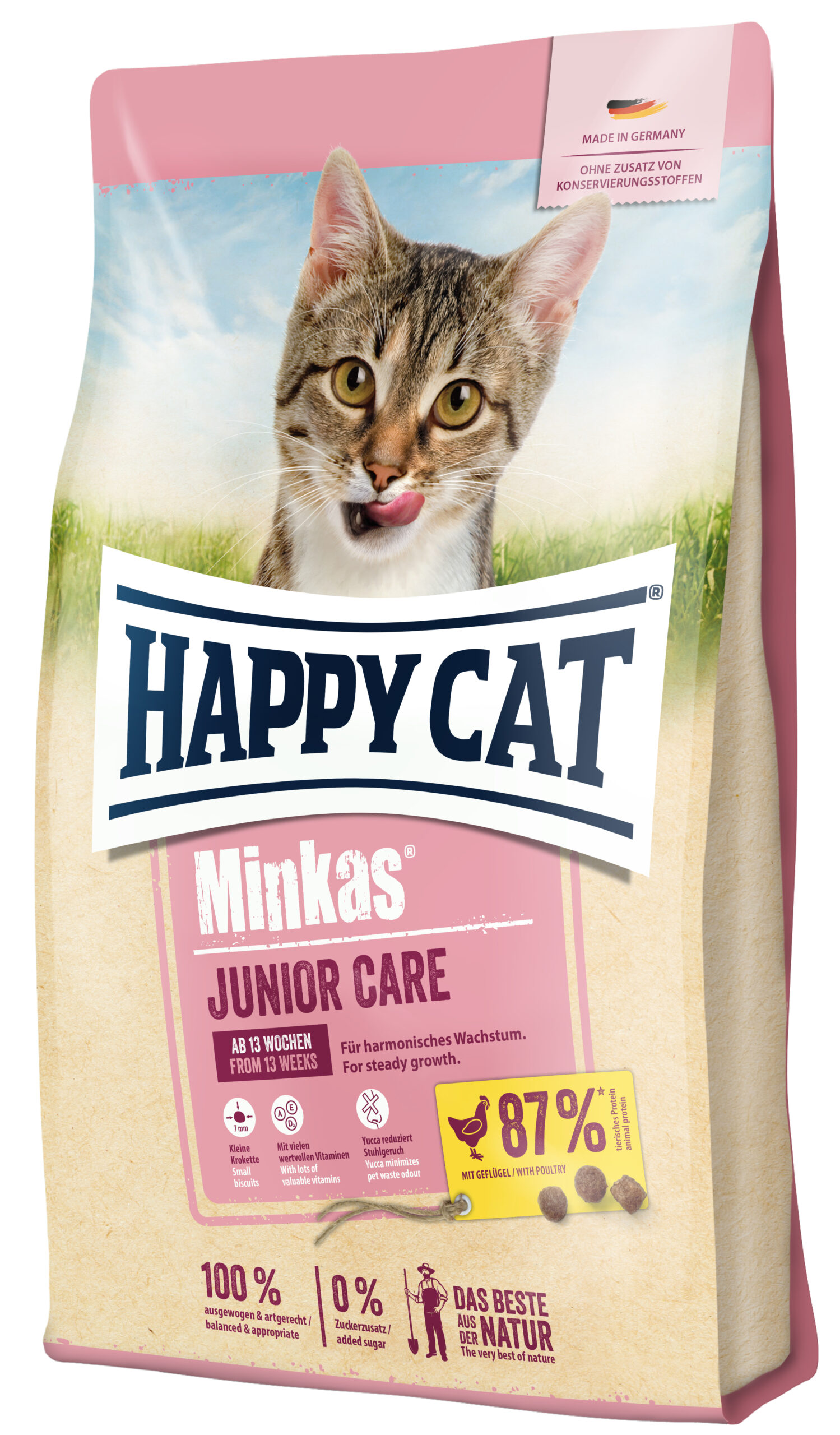 Happy Cat Minkas Junior Geflügel 10kg