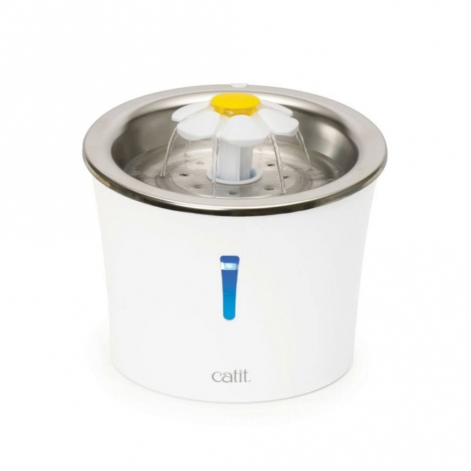 Catit Blumentrinkbrunnen mit Edelstahleinsatz